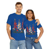 Wildflowers, Graphic T-Shirts for Women, Floral Shirt, Womens Short Sleeve, Ladies Graphic Tees #5123TTS