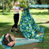 PY SUPER MODE Picnic Blankets Extra Large, Waterproof Foldable Outdoor Beach Blanket Oversized 83x79” Sandproof, 3-Layer Picnic Mat for Camping, Hiking, Travel, Park, Concerts(Yellow Flowers)