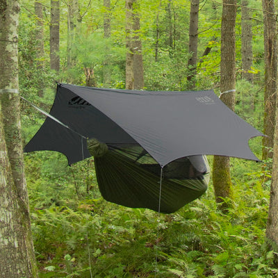 ENO, Eagles Nest Outfitters JungleLink Shelter System with Hammock with Bug Net, Straps and Rain Tarp