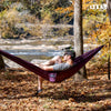 Eagle's Nest Outfitters - TravelNest Hammock + Straps Combo Plum