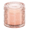 Hidden Label Sandalwood & Rose Scented Candle,Pink Decorative jar Candle