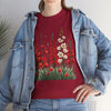 Wildflowers, Graphic T-Shirts for Women, Floral Shirt, Womens Short Sleeve, Ladies Graphic Tees #5122TTS