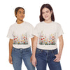 Wildflowers, Graphic T-Shirts for Women, Floral Shirt, Womens Short Sleeve, Ladies Graphic Tees #5104TTS