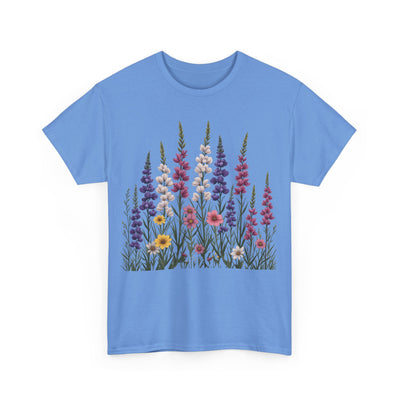 Wildflowers, Graphic T-Shirts for Women, Floral Shirt, Womens Short Sleeve, Ladies Graphic Tees #5124TTS