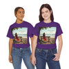 Have You Forgiven Your Ex?  Woman on Bench Looking at Waves, Forgiving T-Shirt, Forgiveness, Relationship Healing Top #5002STS