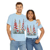 Wildflowers, Graphic T-Shirts for Women, Floral Shirt, Womens Short Sleeve, Ladies Graphic Tees #5123TTS