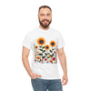 Sunflowers & Wildflowers, Graphic T-Shirts for Women, Floral Shirt, Womens Short Sleeve, Ladies Graphic Tees #5154TTS