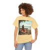 Have You Forgiven Your Ex?  Woman on Bench Looking at Waves, Forgiving T-Shirt, Forgiveness, Relationship Healing Top #5002STS
