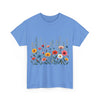 Wildflowers, Graphic T-Shirts for Women, Floral Shirt, Womens Short Sleeve, Ladies Graphic Tees #5113TTS
