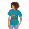 Wildflowers, Graphic T-Shirts for Women, Floral Shirt, Womens Short Sleeve, Ladies Graphic Tees #5112TTS
