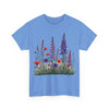 Wildflowers, Graphic T-Shirts for Women, Floral Shirt, Womens Short Sleeve, Ladies Graphic Tees #5125TTS