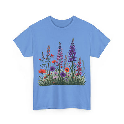 Wildflowers, Graphic T-Shirts for Women, Floral Shirt, Womens Short Sleeve, Ladies Graphic Tees #5125TTS