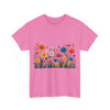 Wildflowers, Graphic T-Shirts for Women, Floral Shirt, Womens Short Sleeve, Ladies Graphic Tees #5112TTS