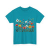 Wildflowers, Graphic T-Shirts for Women, Floral Shirt, Womens Short Sleeve, Ladies Graphic Tees #5114TTS