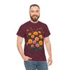 Wildflowers and Pink & Yellow Roses, Graphic T-Shirts for Women, Floral Shirt, Womens Short Sleeve, Ladies Graphic Tees #5140TTS