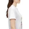Wildflowers and Pink & Red Roses, Graphic T-Shirts for Women, Floral Shirt, Womens Short Sleeve, Ladies Graphic Tees #5134TTS