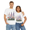 Wildflowers, Graphic T-Shirts for Women, Floral Shirt, Womens Short Sleeve, Ladies Graphic Tees #5125TTS