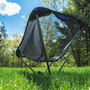 TREKOLOGY Ultralight Beach Chair, Lightweight Camping Chair for Backpacking, Hiking, and Travel - YIZI LITE