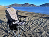 Nice C Outdoor Heated Chair, Heated Camping Chair, Folding Chair, Beach Chair, Wide&Thick Padding, Heavy Duty Cooler, Carry Bag, Cupholder & Side Pockets, 10000mAh Power Bank Included (1 Pack)